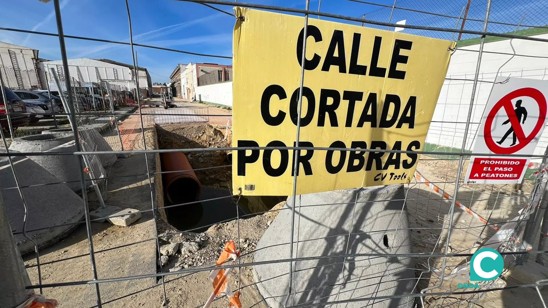 Comienzan Las Obras De Saneamiento En La Calle Ronda De Vigilancia